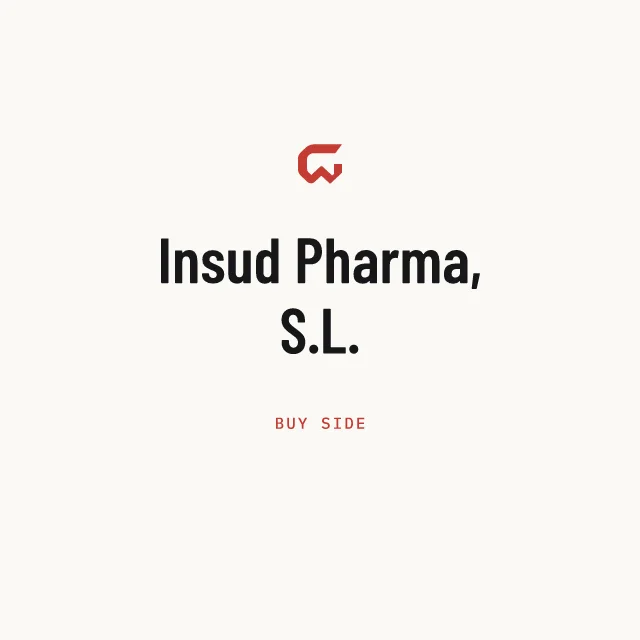 Buy side: Insud Pharma, S.L.