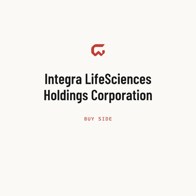 Buy side: Integra LifeSciences Holdings Corporation