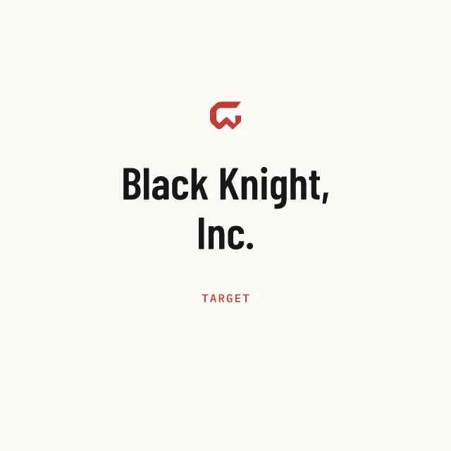 Target: Black Knight, Inc.
