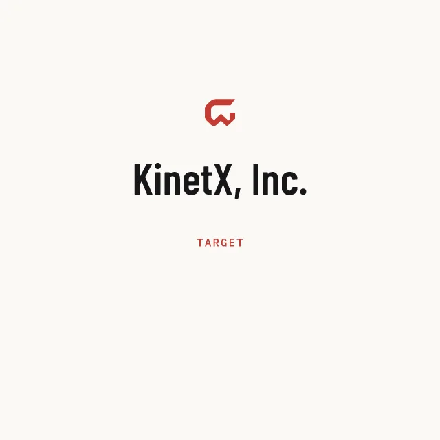 Target: KinetX, Inc.