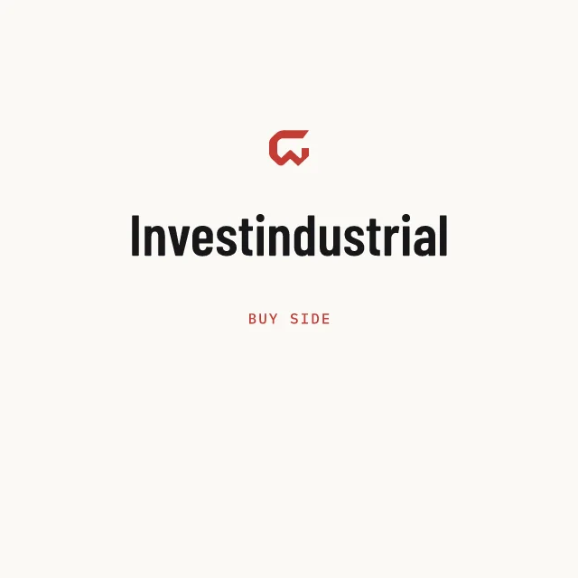 Buy side: Investindustrial