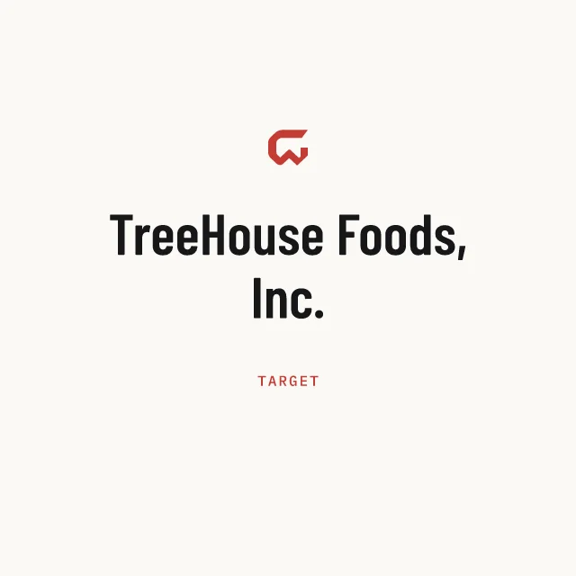 Target: TreeHouse Foods, Inc.