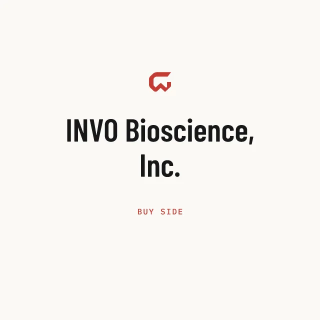 Buy side: INVO Bioscience, Inc.