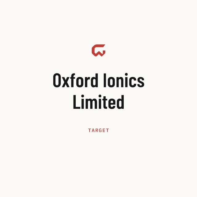 Target: Oxford Ionics Limited