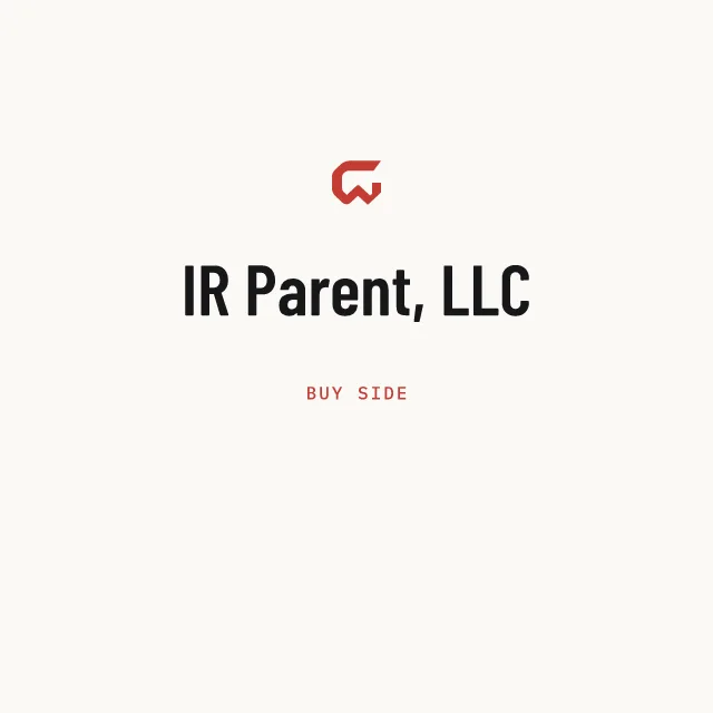 Buy side: IR Parent, LLC