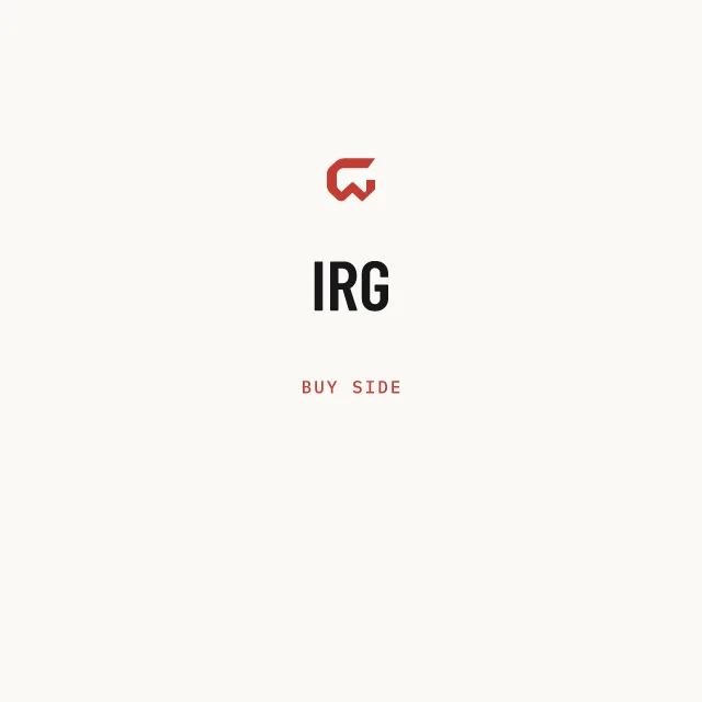 Buy side: IRG