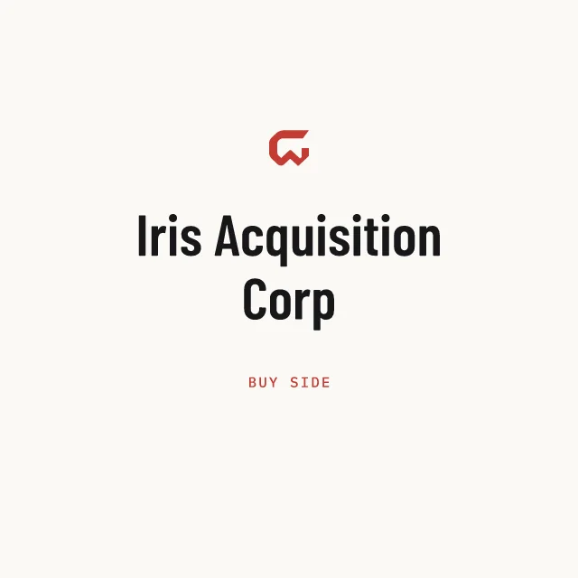 Buy side: Iris Acquisition Corp