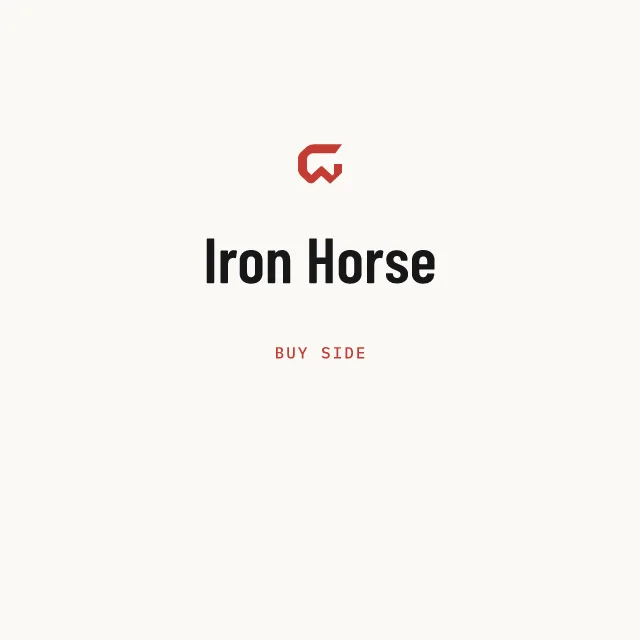 Buy side: Iron Horse
