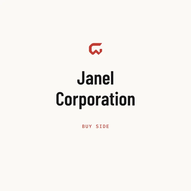 Buy side: Janel Corporation