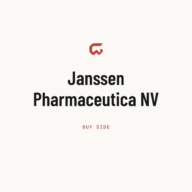 Buy side: Janssen Pharmaceutica NV