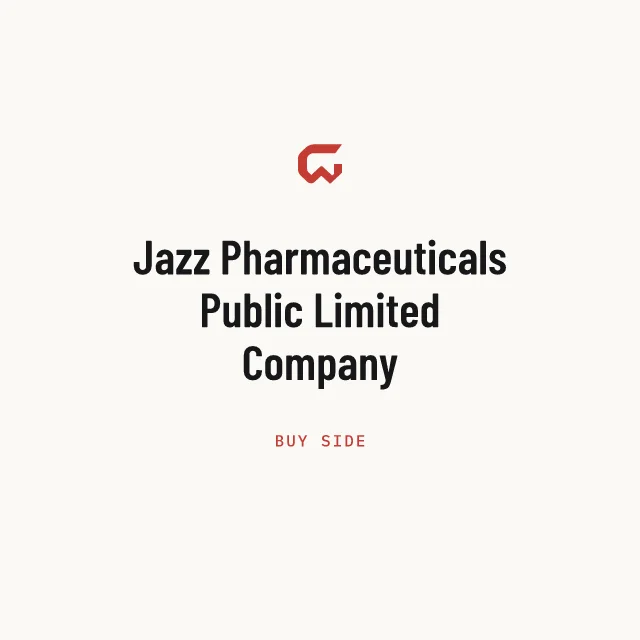 Buy side: Jazz Pharmaceuticals Public Limited Company