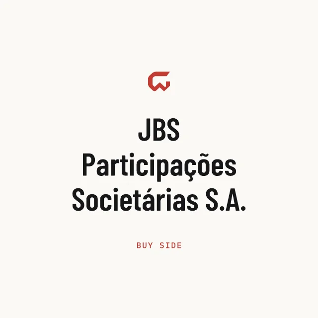 Buy side: JBS Participações Societárias S.A.
