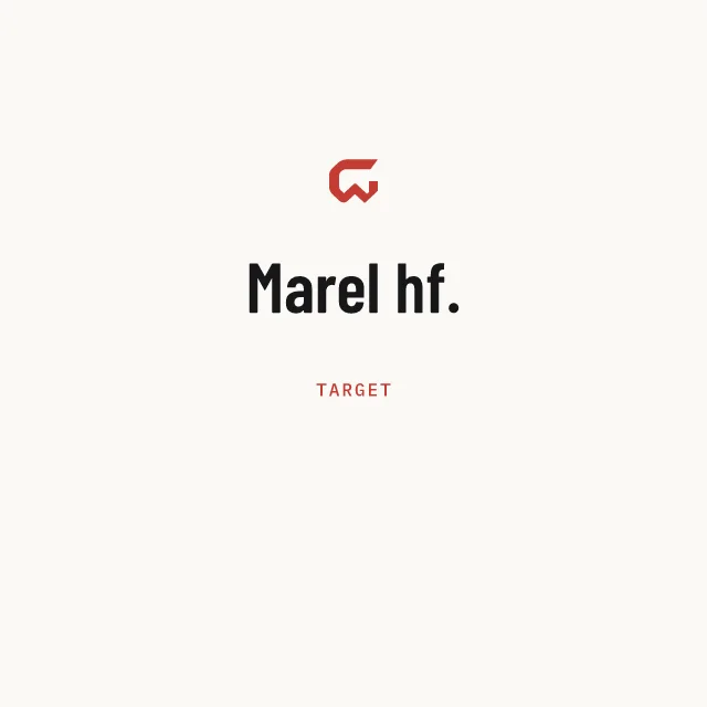 Target: Marel hf.