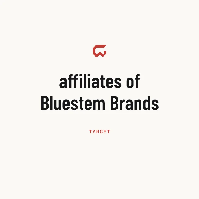 Target: affiliates of Bluestem Brands