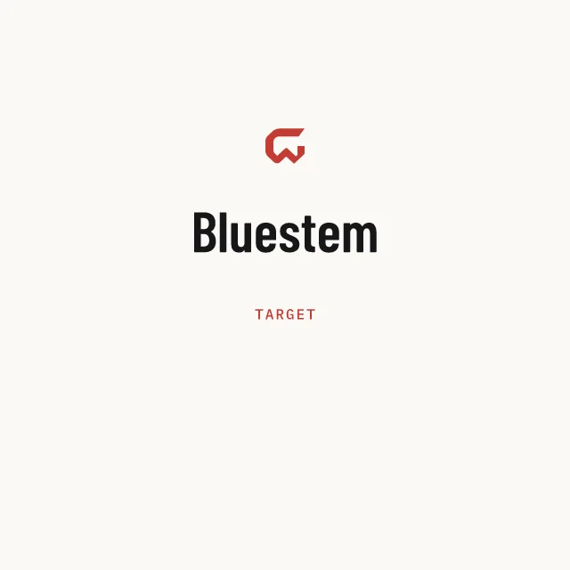 Target: Bluestem