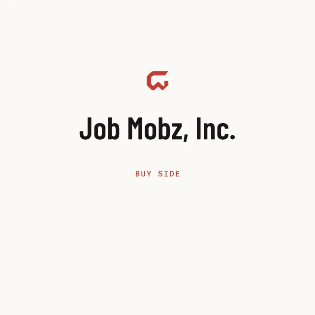 Buy side: Job Mobz, Inc.