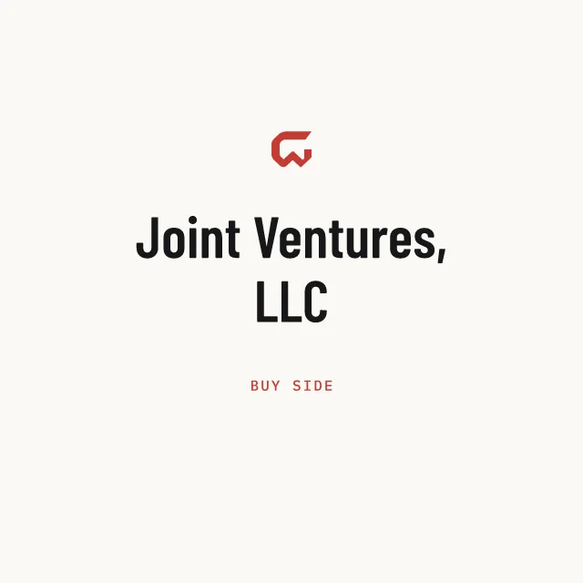 Buy side: Joint Ventures, LLC