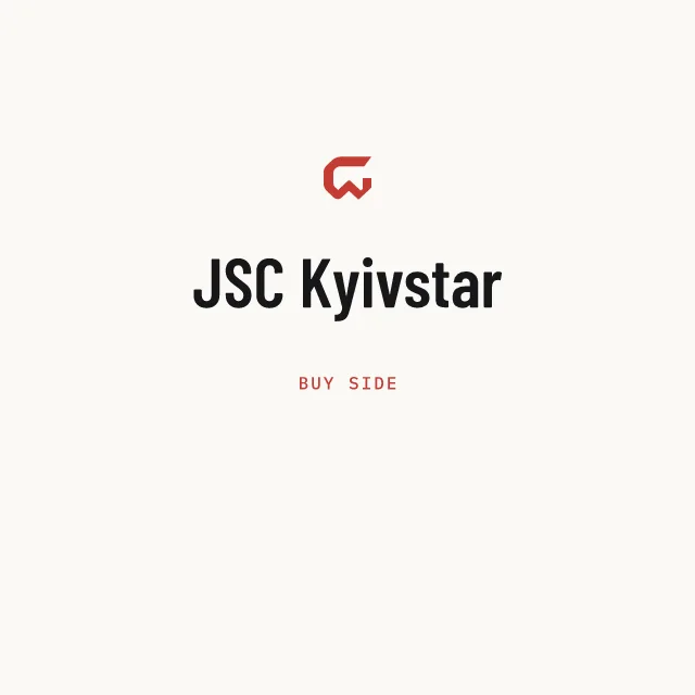 Buy side: JSC Kyivstar