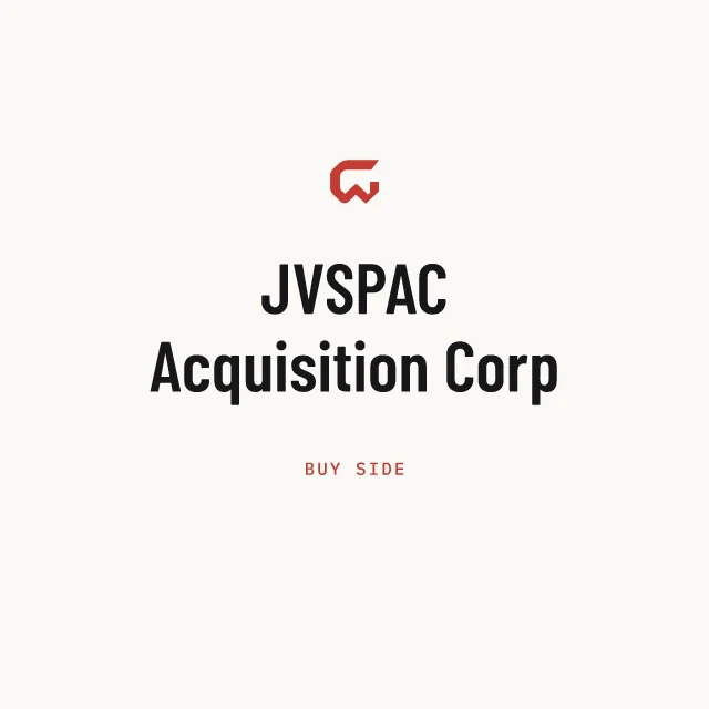 Buy side: JVSPAC Acquisition Corp