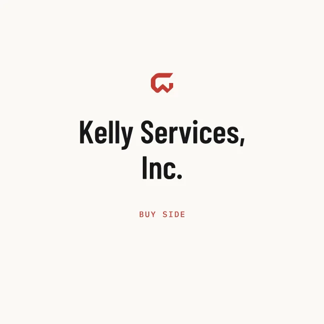 Buy side: Kelly Services, Inc.