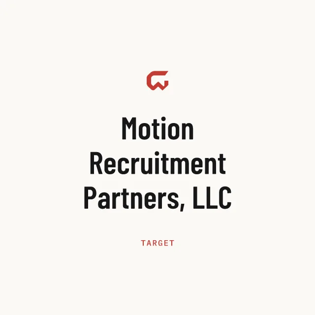 Target: Motion Recruitment Partners, LLC