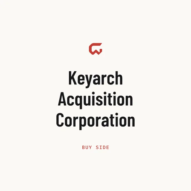 Buy side: Keyarch Acquisition Corporation