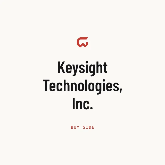 Buy side: Keysight Technologies, Inc.