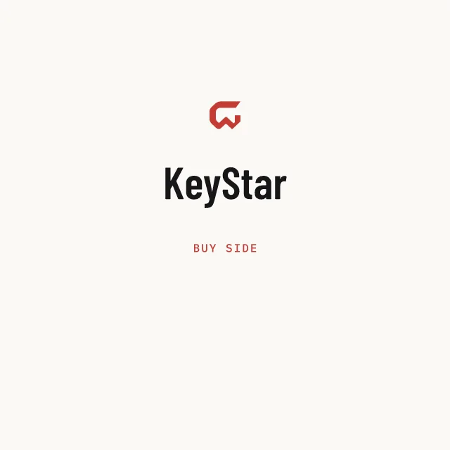 Buy side: KeyStar