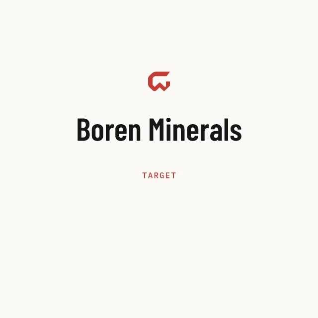 Target: Boren Minerals