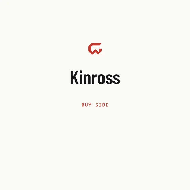 Buy side: Kinross