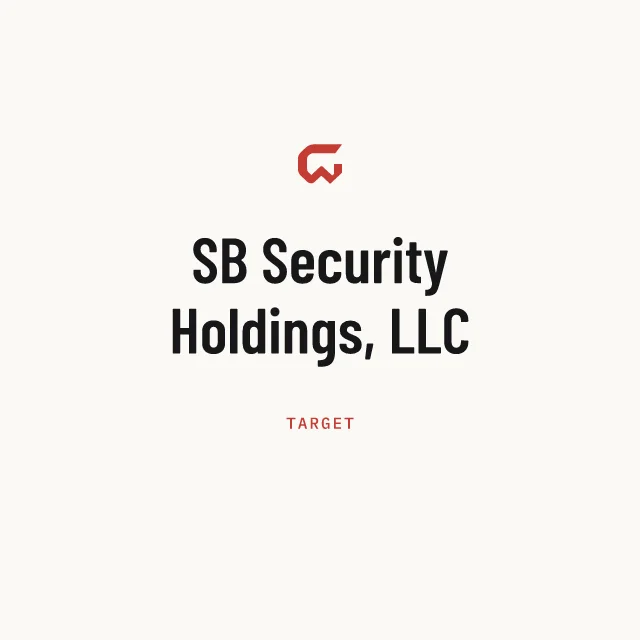 Target: SB Security Holdings, LLC
