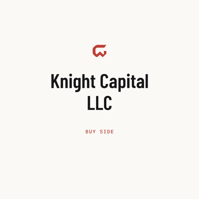 Buy side: Knight Capital LLC