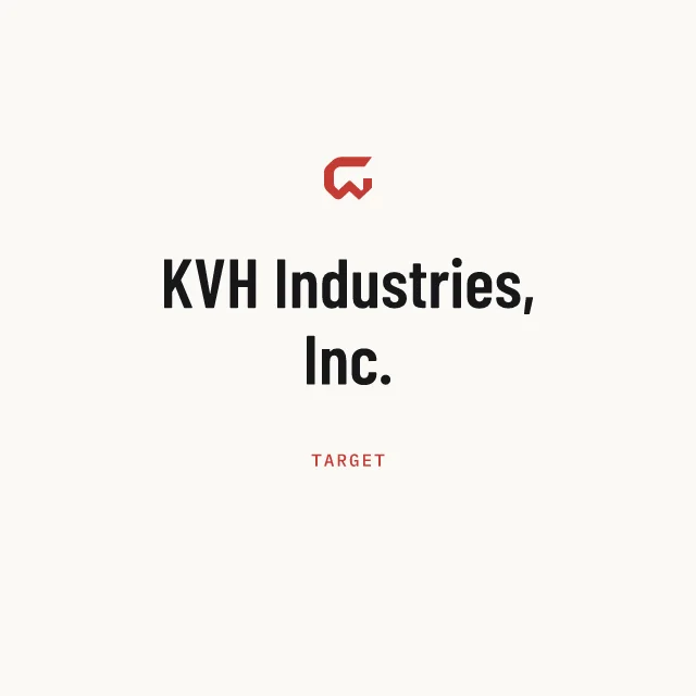 Target: KVH Industries, Inc.