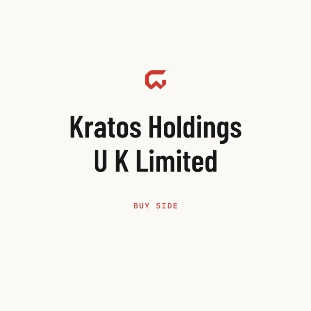 Buy side: Kratos Holdings U K Limited