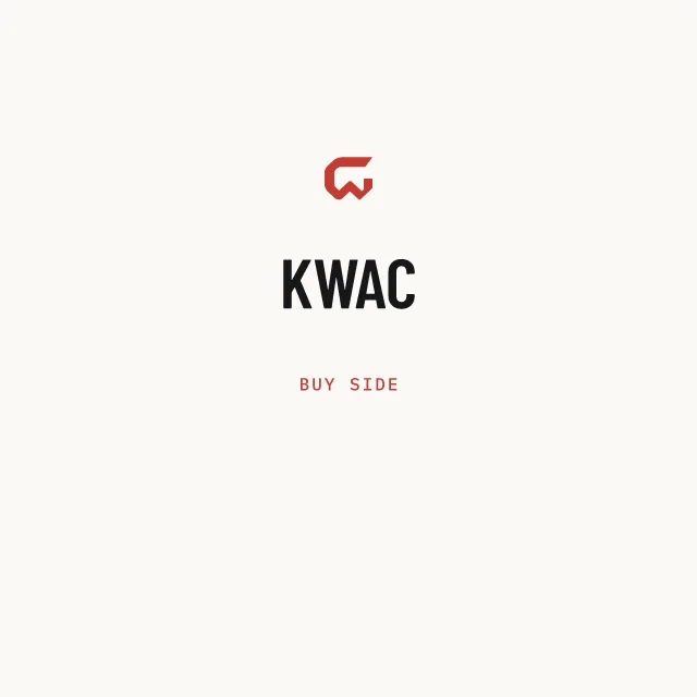 Buy side: KWAC