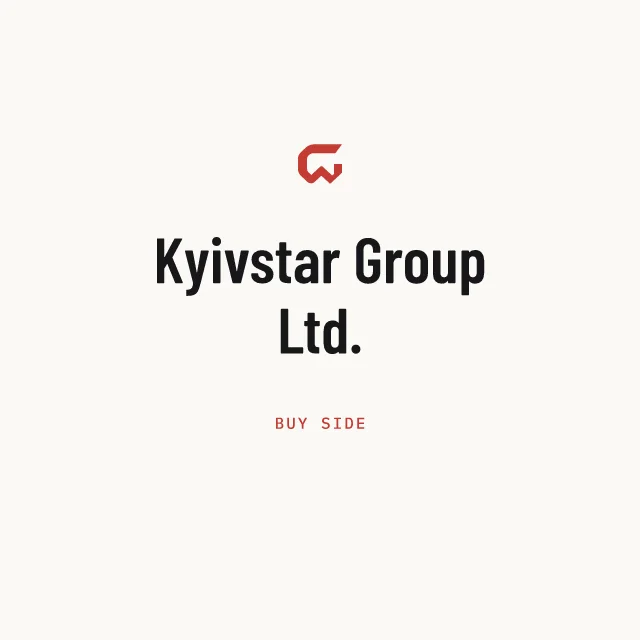 Buy side: Kyivstar Group Ltd.