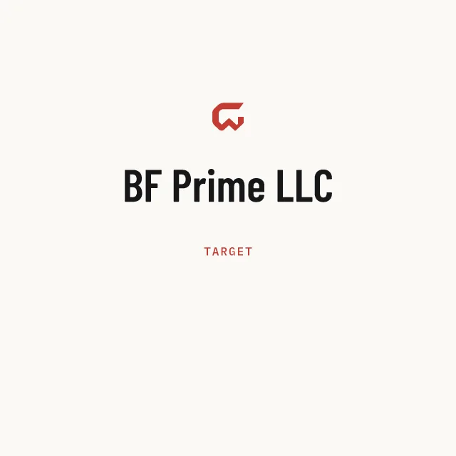 Target: BF Prime LLC