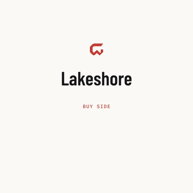 Buy side: Lakeshore