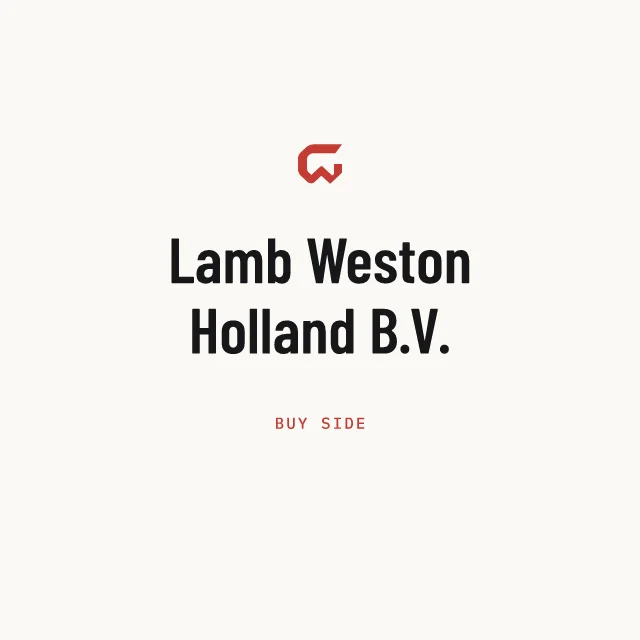 Buy side: Lamb Weston Holland B.V.
