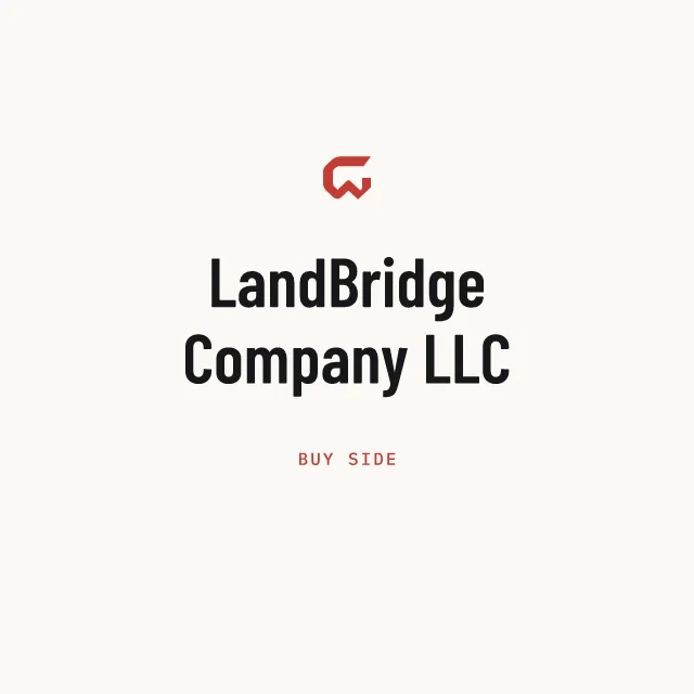 Buy side: LandBridge Company LLC