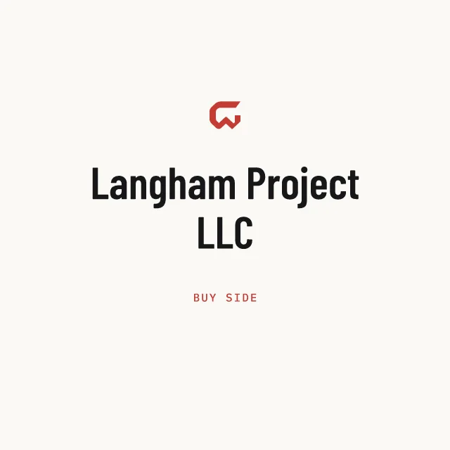 Buy side: Langham Project LLC