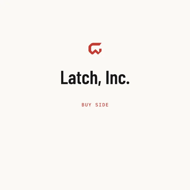 Buy side: Latch, Inc.
