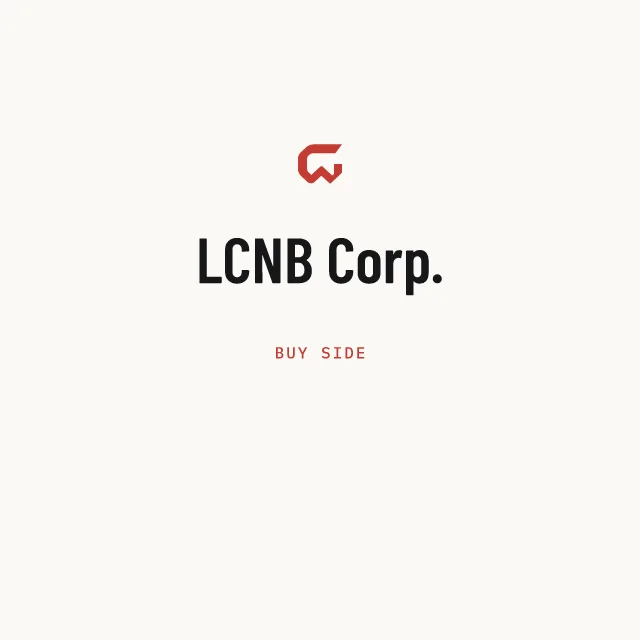 Buy side: LCNB Corp.