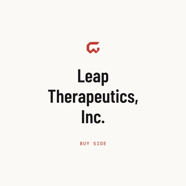 Buy side: Leap Therapeutics, Inc.
