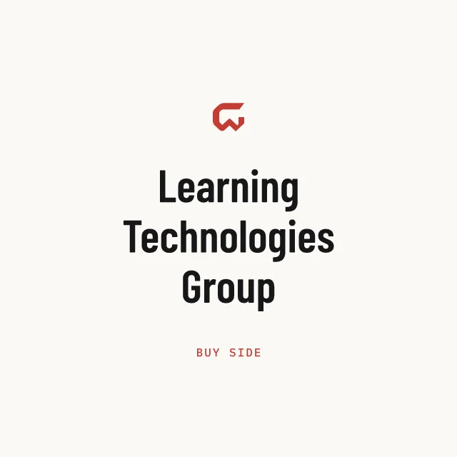 Buy side: Learning Technologies Group