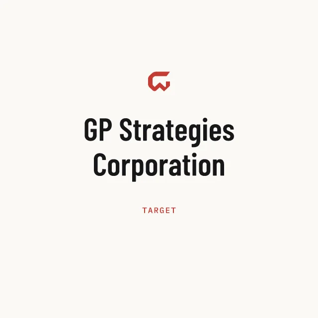 Target: GP Strategies Corporation