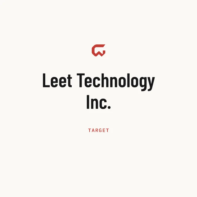 Target: Leet Technology Inc.