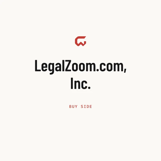 Buy side: LegalZoom.com, Inc.