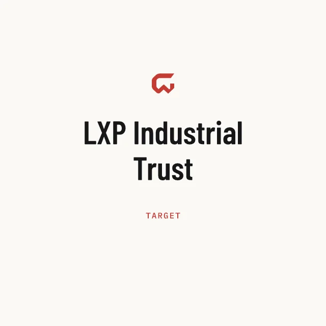Target: LXP Industrial Trust