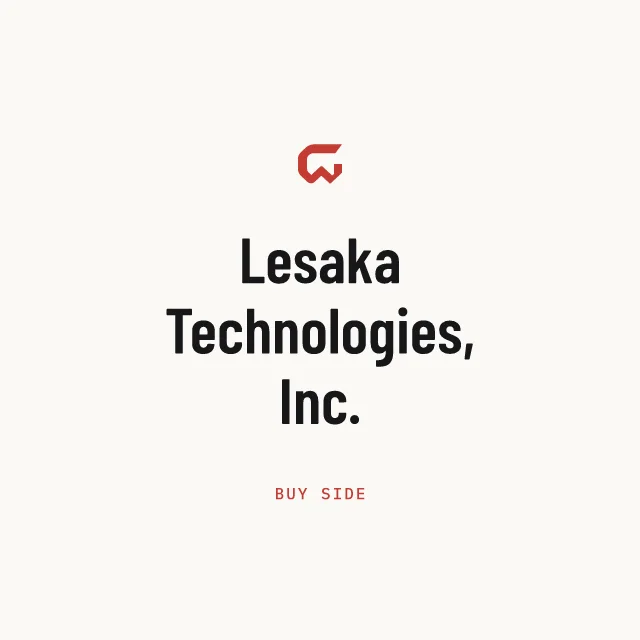Buy side: Lesaka Technologies, Inc.